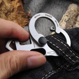 Screwdriver Type Lock Spring Steel Bottle Opener