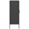 Storage Cabinet Anthracite 31.5"x13.8"x40" Steel