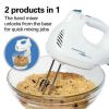 Power Deluxe 6 Speed Stand Mixer, 6 Speeds, White