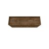 Manhattan Comfort Bradley 53.54 Buffet Stand with 4 Shelves in Rustic Brown