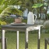 Emilio Grey-washed Farmhouse Wood Bar Table