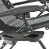 Outdoors Oversized Zero Gravity Chair Bungee Sling Lounger, Gray and Black