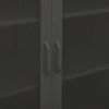 Storage Cabinet Anthracite 31.5"x13.8"x40" Steel