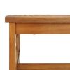 3 Piece Patio Lounge Set with Cushions Solid Acacia Wood