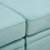 U_Style Modern Large U-Shape Modular Sectional Sofa, Convertible Sofa Bed with Reversible Chaise for Living Room, Storage Seat