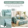 U_Style Modern Large U-Shape Modular Sectional Sofa, Convertible Sofa Bed with Reversible Chaise for Living Room, Storage Seat