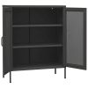 Storage Cabinet Anthracite 31.5"x13.8"x40" Steel