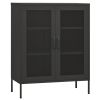 Storage Cabinet Anthracite 31.5"x13.8"x40" Steel
