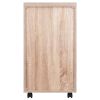 Kenner File Cabinet; 2-Drawer; Reclaimed Wood and White