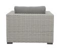 Outdoor Lounge Chair - Chic Design, High-Quality Materials - Deep Cushions, Removable for Easy Storage - Relaxation in Style and Comfort