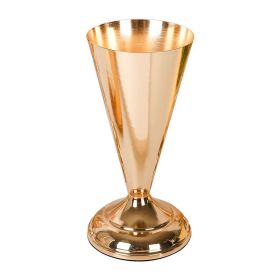 Wedding Props Iron Vases Decorative Ornaments (Option: Gold-12x42cm)