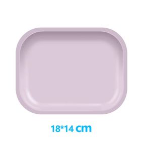 Rectangular Multi-function Cigarette Tray Storage Tray (Option: Dirty Pink)