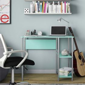 Metal Student Computer Desk (Color: Spearmint)