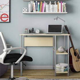 Metal Student Computer Desk (Color: Yellow)
