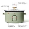6 Qt Programmable Slow Cooker, Oyster Grey by Drew Barrymore