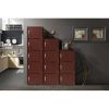 4-Shelf, 4-Door Bookcase