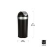 16 gal Venti Plastic Swing Top Lid Kitchen Trash Can