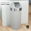 16 gal Venti Plastic Swing Top Lid Kitchen Trash Can