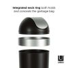 16 gal Venti Plastic Swing Top Lid Kitchen Trash Can