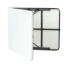 6 Foot Bi-Fold Plastic Folding Table, Black