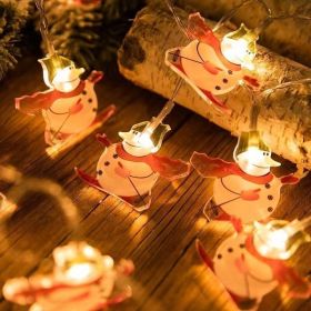 LED String Light Holiday Decoration (Option: Sledding-6 M 40 Lights USB)