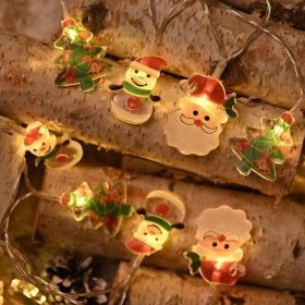 LED String Light Holiday Decoration (Option: Christmas Combination-Style 3)